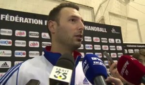 Handball, EdF - Fernandez : ''J'espère avoir du temps de jeu''