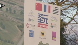 Synutra : l'usine chinoise de lait inaugurée à Carhaix