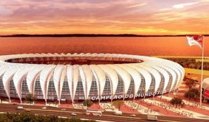Coupe du Monde 2014 : le stade Beira-Rio de Porto-Alegre
