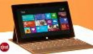 Tablette Microsoft Surface sous Windows 8