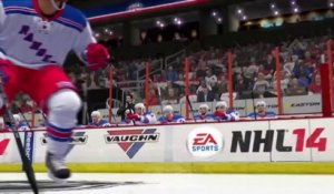 NHL 14 - Moteur physique : les collisions