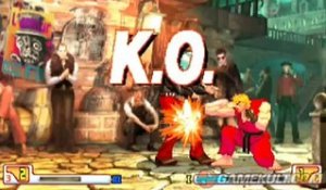 Street Fighter III 3rd Strike - Ken s'enflamme