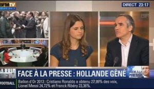 Le Soir BFM: La veille de la conférence de presse de François Hollande - 13/01 4/4