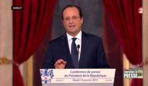 Hollande reconnaît traverser "des moments douloureux" avec Valérie Trierweiler