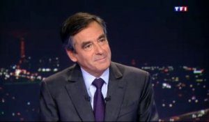 François Fillon au JT de TF1