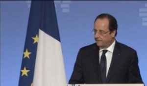 Hollande: "La France n'est pas le gendarme de l'Afrique et elle n'entend pas le redevenir" - 17/01