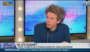 Ère Numérique: "L'information est le pétrole du 21ème siècle", Gilles Babinet, dans GMB - 21/01