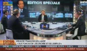 Emission spéciale: Analyse des vœux de François Hollande aux acteurs de l'économie et de l'emploi - 21/01 3/3