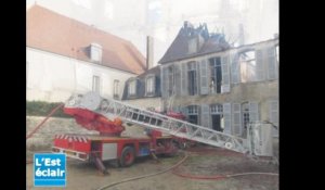 Eclance : incendie dans une bâtisse en rénovation