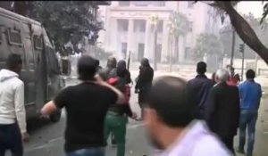 Egypte : des affrontements au Caire pour l'anniversaire de la révolte de 2011