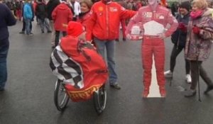 Michael Schumacher: les fans se mobilisent à Spa en Belgique - 27/01