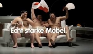 Amazing commercial with Sumo testing a couch! So hilarious!