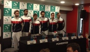 L'équipe de France de Coupe Davis