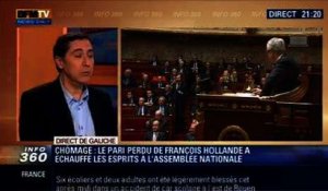 Direct de Gauche: Chômage: Michel Sapin a été chahuté à l'Assemblée nationale - 28/01