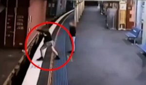 Une Australienne passe sous un train... et s'en sort indemne