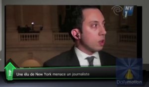 Top Média : un homme politique menace violemment un journaliste