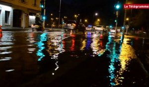 Quimper. Inondations : l'Odet sort de son lit