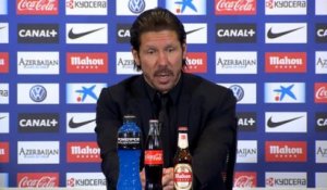 22e j. - Simeone : "Une bonne chose d'être en tête"