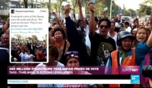 Des millions d'électeurs thaïlandais privés de vote