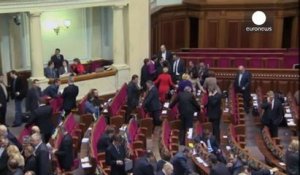 Blocage politique au parlement ukrainien