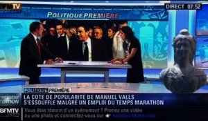 Politique Première: La popularité de Manuel Valls commence à s'essouffler - 06/02