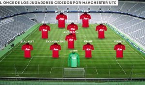 El once ideal de los jugadores cedidos por el Manchester United