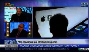 François Hollande se rend-il dans un "État" voyou en allant chez Google ?, dans Les Décodeurs de l'éco - 12/02 5/5