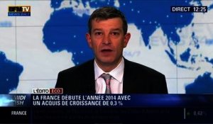 L'Édito éco de Nicolas Doze: Croissance en 2013: La France a fait mieux que prévu - 14/02