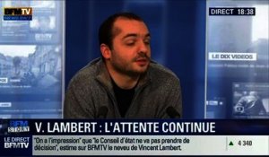 BFM Story: Vincent Lambert: l'attente continue - 14/02