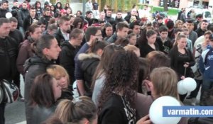 Plus de 200 personnes rendent hommage à Diego à Six-Fours