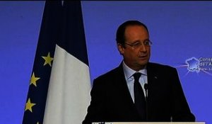 François Hollande: "nous n’avons pas peur des capitaux" étrangers - 17/02