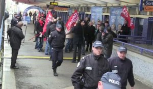 Le train Europe 1 des Municipales en escale à Boulogne-Sur-Mer