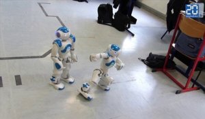 Nao, le petit robot français qui danse et fait du tai-chi