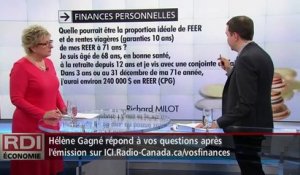 RDI Economie - Entrevue Hélène Gagné
