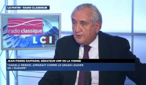 Jean-Pierre Raffarin, invité de Guillaume Durand avec LCI