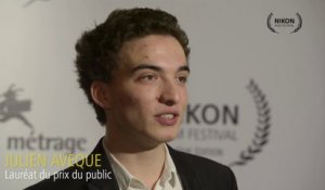 Interview de Julien Aveque - Prix du Public 2013