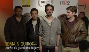 Interview de Romain Quirot - Grand Prix du Jury 2013