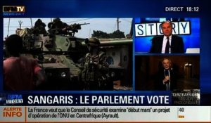 BFM Story: Le Parlement vote sur la prolongation de l'opération Sangaris en Centrafrique: Axel Poniatowski s'est abstenu de voter - 25/02
