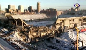 NFL - La démolition du Metrodome
