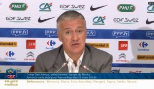 Replay de la conférence de Didier Deschamps pour France - Pays-Bas