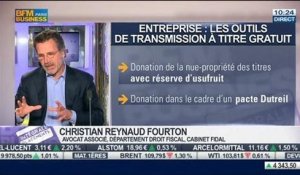 Transmission d'entreprise: les astuces: Christian Reynaud Fourton, dans Intégrale Placements – 04/03