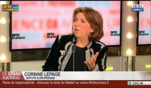 Corinne Lepage, députée européenne, dans Le Grand Journal - 04/03 4/4