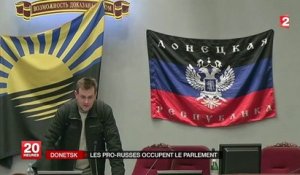 A Donetsk, "il n'y a plus de Kiev ici" se réjouit le nouveau gouverneur pro-russe