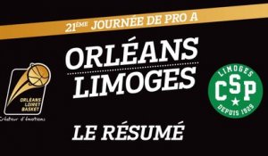 Le Résumé - J21 - Orléans reçoit le CSP Limoges