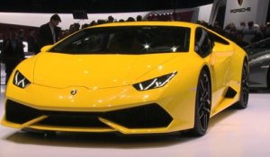Vidéo Lamborghini Huracan au salon de Genève 2014