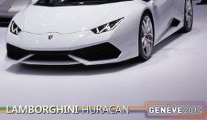 La Lamborghini Huracan en direct du salon de Genève 2014