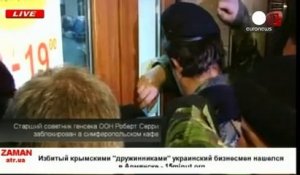 Des hommes armés forcent l'envoyé spécial de l'ONU à quitter la Crimée