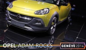 L'Opel Adam Rock en direct du salon auto Genève 2014