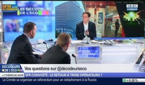 SFR convoité: le retour à 3 opérateurs ?, dans Les Décodeurs de l'éco - 06/03 3/5