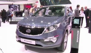 Kia Soul EV et Sportage restylé en vidéo live au Salon de Genève 2014